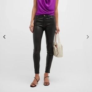 FRAME - leather stretch - Le Skinny De Jeanne